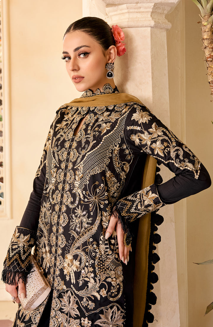 Top Knot (MLFG-014) - Eid e Nobahar'23 -Maryum N Maria - Shahana Collection UK -Festive Eidm2023 - Spring Summer'23