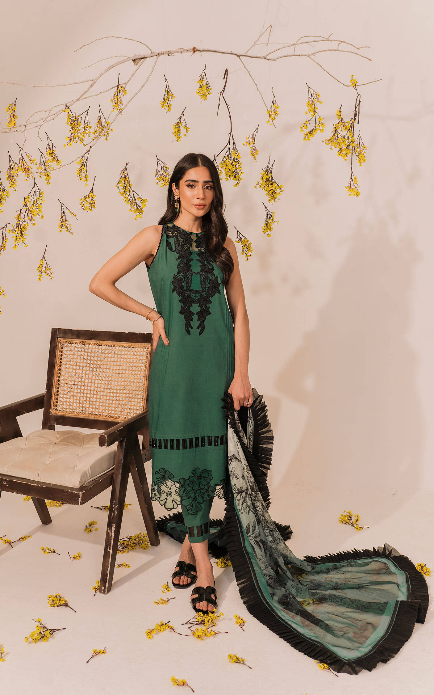 MKL - 13 - Meraki Summer Vol 1 - Asifa n Nabeel Lawn Collection 2023 - Shahana Collection UK - Asifa n Nabeel in UK - Eid Edit 2023
