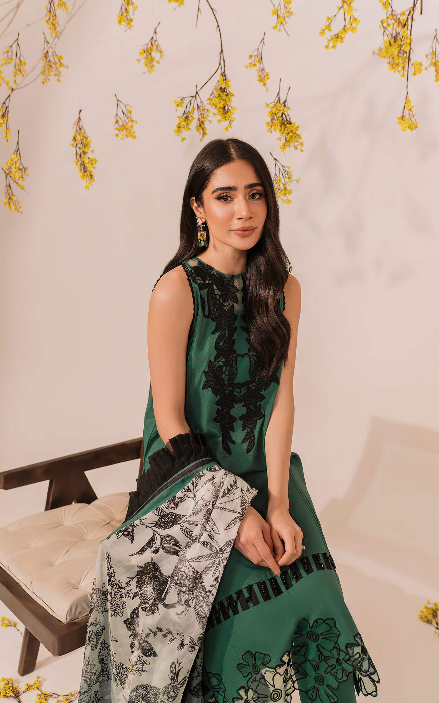 MKL - 13 - Meraki Summer Vol 1 - Asifa n Nabeel Lawn Collection 2023 - Shahana Collection UK - Asifa n Nabeel in UK - Eid Edit 2023