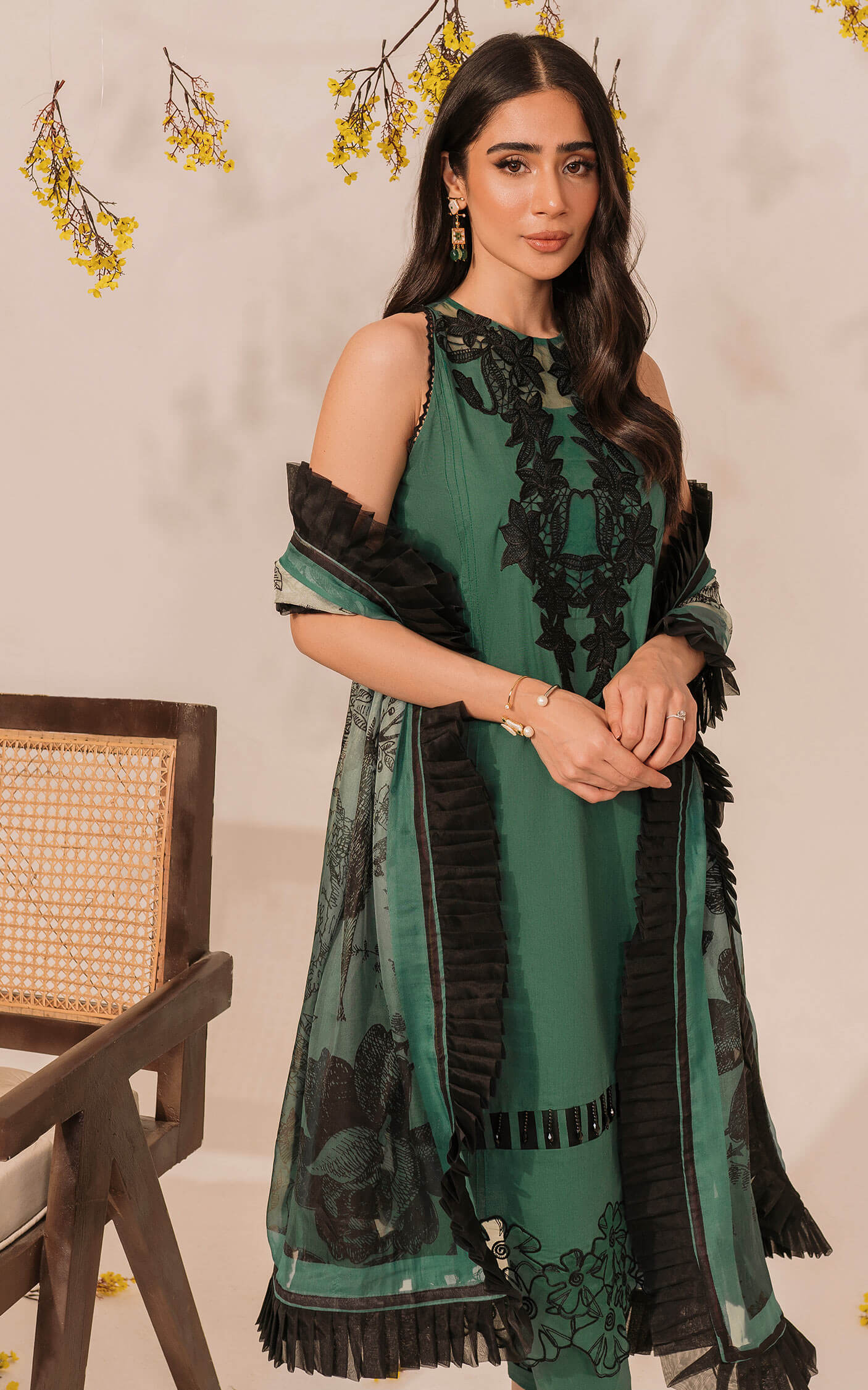 MKL - 13 - Meraki Summer Vol 1 - Asifa n Nabeel Lawn Collection 2023 - Shahana Collection UK - Asifa n Nabeel in UK - Eid Edit 2023