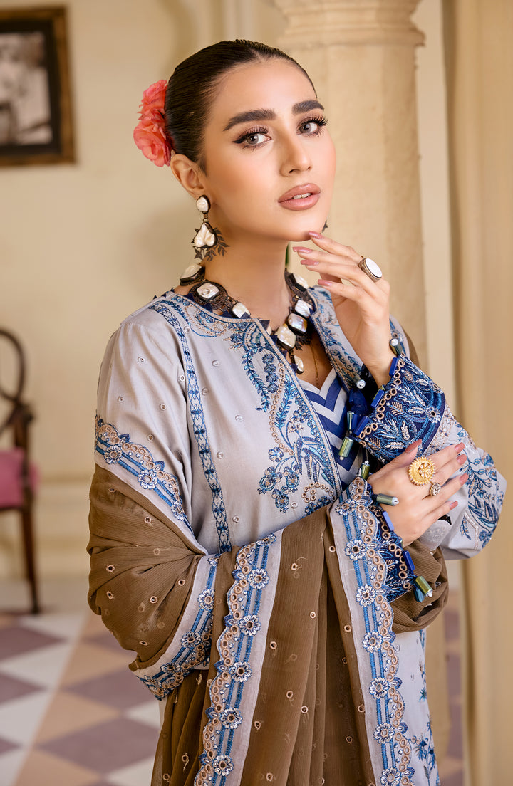 Night Divine (MLFD-093)- Eid e Nobahar'23 -Maryum N Maria - Shahana Collection UK -Festive Eidm2023 - Spring Summer'23
