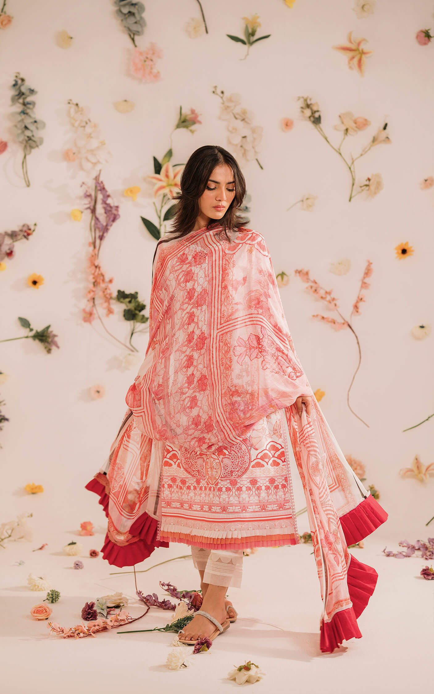 MKL - 15 - Meraki Summer Vol 1 - Asifa n Nabeel Lawn Collection 2023 - Shahana Collection UK - Asifa n Nabeel in UK - Eid Edit 2023
