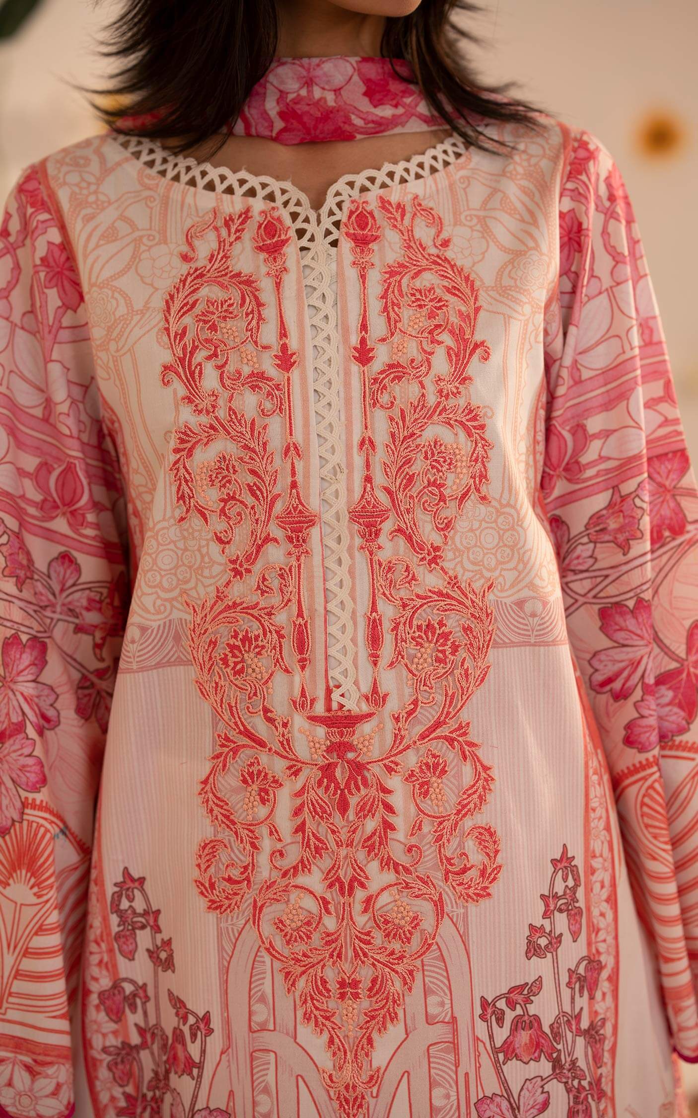 MKL - 15 - Meraki Summer Vol 1 - Asifa n Nabeel Lawn Collection 2023 - Shahana Collection UK - Asifa n Nabeel in UK - Eid Edit 2023