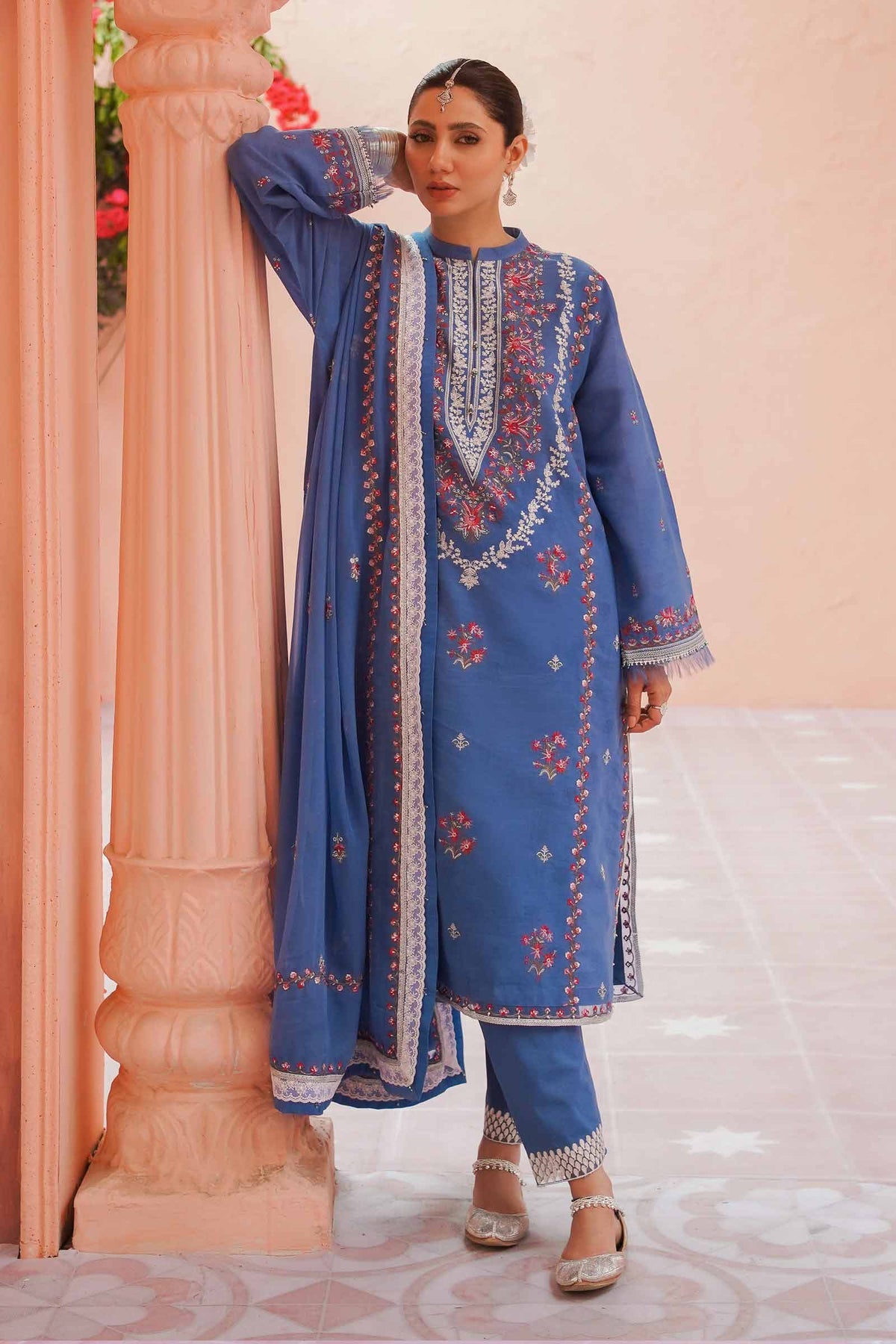 D# 15a - Zara Shahjahan - Spring Summer 2023 - Shahana Collection UK - Zara Shahjahan in UK - Summer Lawn in UK