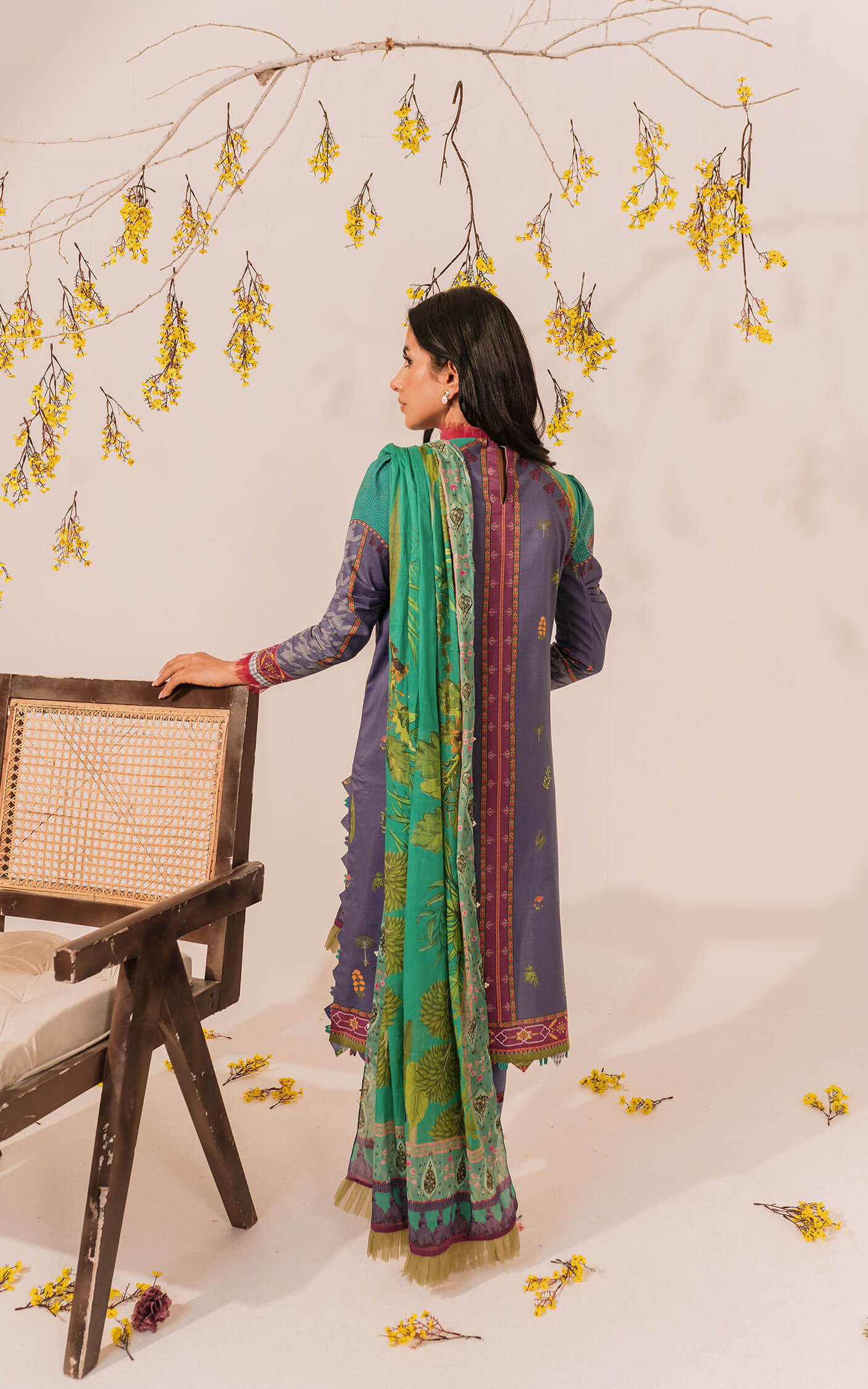 MKL - 16 - Meraki Summer Vol 1 - Asifa n Nabeel Lawn Collection 2023 - Shahana Collection UK - Asifa n Nabeel in UK - Eid Edit 2023