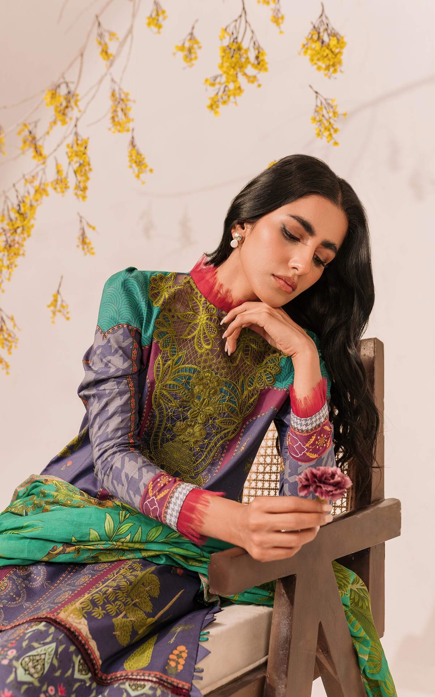 MKL - 16 - Meraki Summer Vol 1 - Asifa n Nabeel Lawn Collection 2023 - Shahana Collection UK - Asifa n Nabeel in UK - Eid Edit 2023
