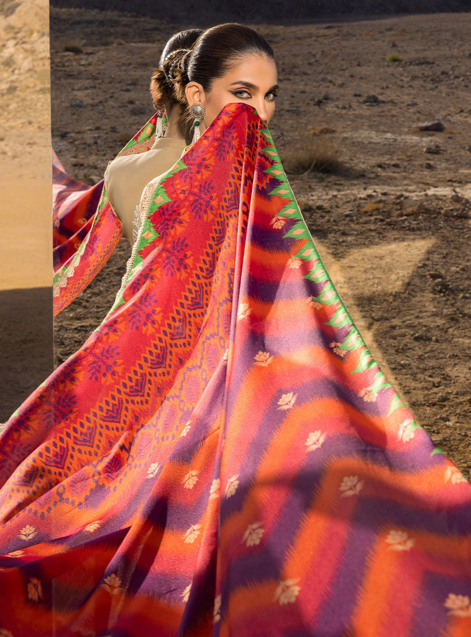 Deedag - 2A - Chikankari Lawn Collection'23 - Zainab Chottani - Shahana Collection UK - Zainab Chottani in UK - Eid 2023