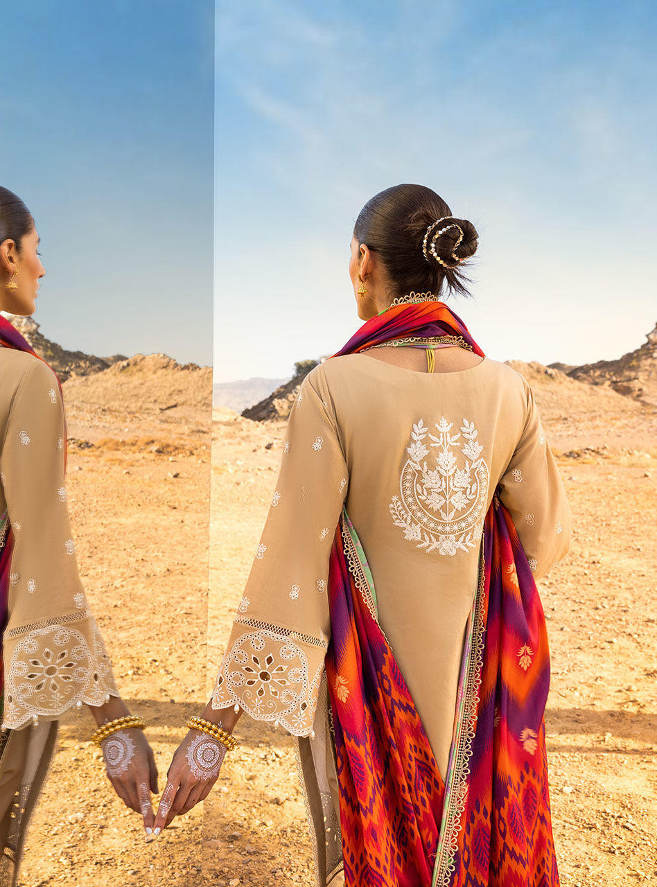 Deedag - 2A - Chikankari Lawn Collection'23 - Zainab Chottani - Shahana Collection UK - Zainab Chottani in UK - Eid 2023
