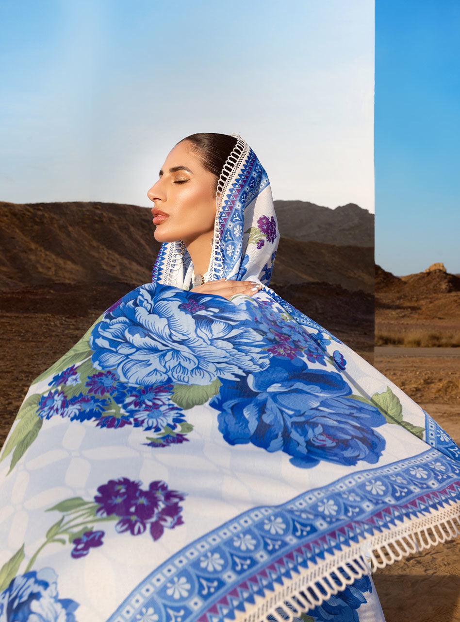 Durnaz - 4a - Chikankari Lawn Collection'23 - Zainab Chottani - Shahana Collection UK - Zainab Chottani in UK - Eid 2023