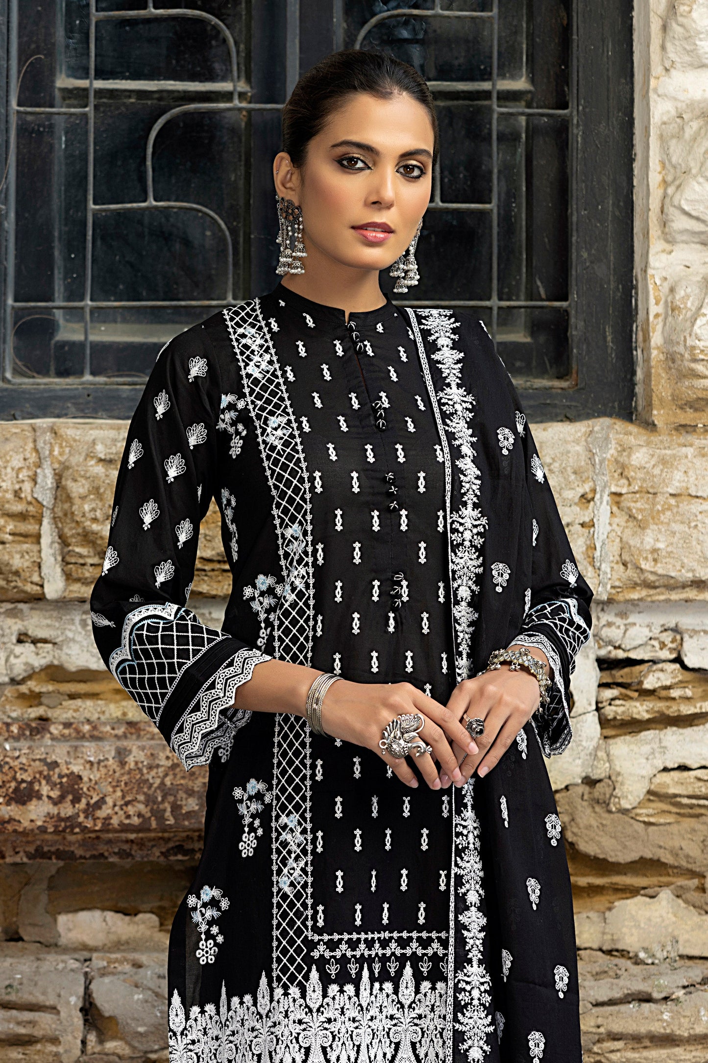 LED-026 - Embroidered Lawn Collection 2023- Lakhany - Shahana Collection UK - Lakhanay in UK - Eid 2023