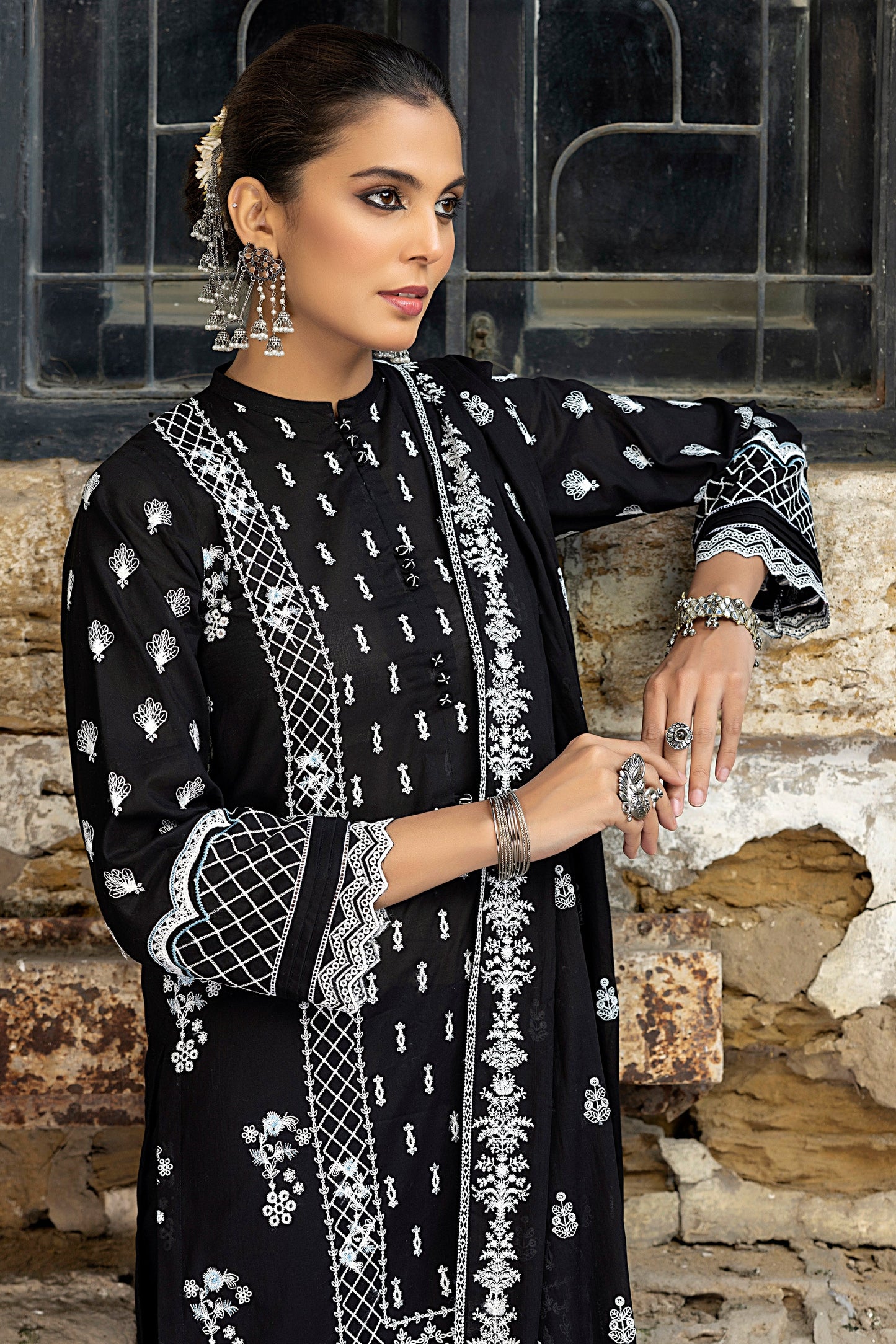 LED-026 - Embroidered Lawn Collection 2023- Lakhany - Shahana Collection UK - Lakhanay in UK - Eid 2023