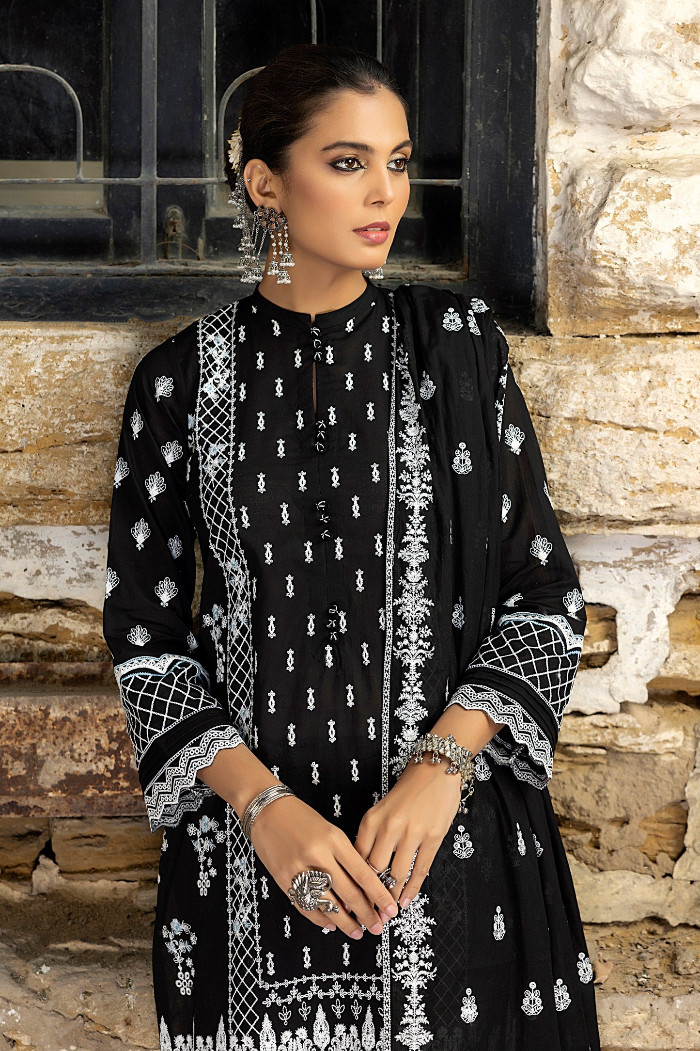LED-026 - Embroidered Lawn Collection 2023- Lakhany - Shahana Collection UK - Lakhanay in UK - Eid 2023