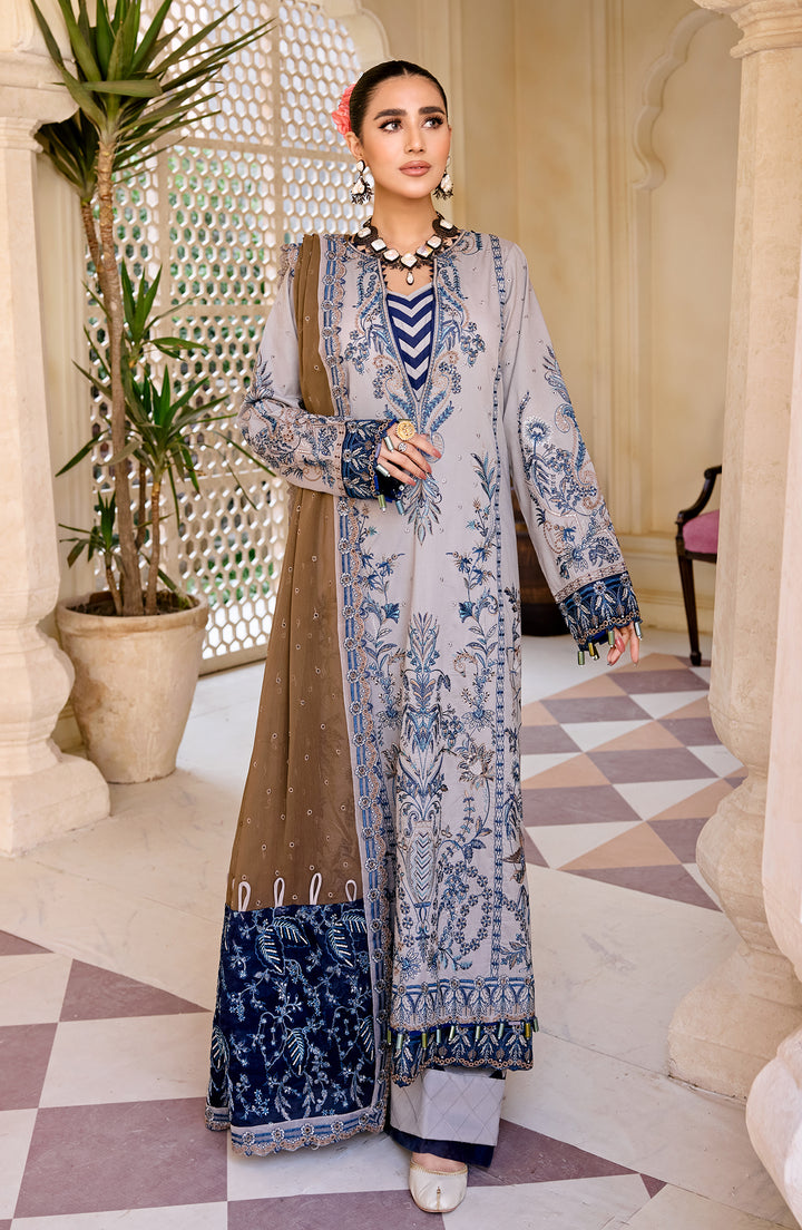 Night Divine (MLFD-093)- Eid e Nobahar'23 -Maryum N Maria - Shahana Collection UK -Festive Eidm2023 - Spring Summer'23
