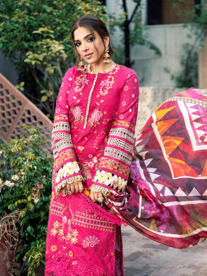 Amber - Maryam Hussain Luxury Lawn 2023 - Shahana Collection UK