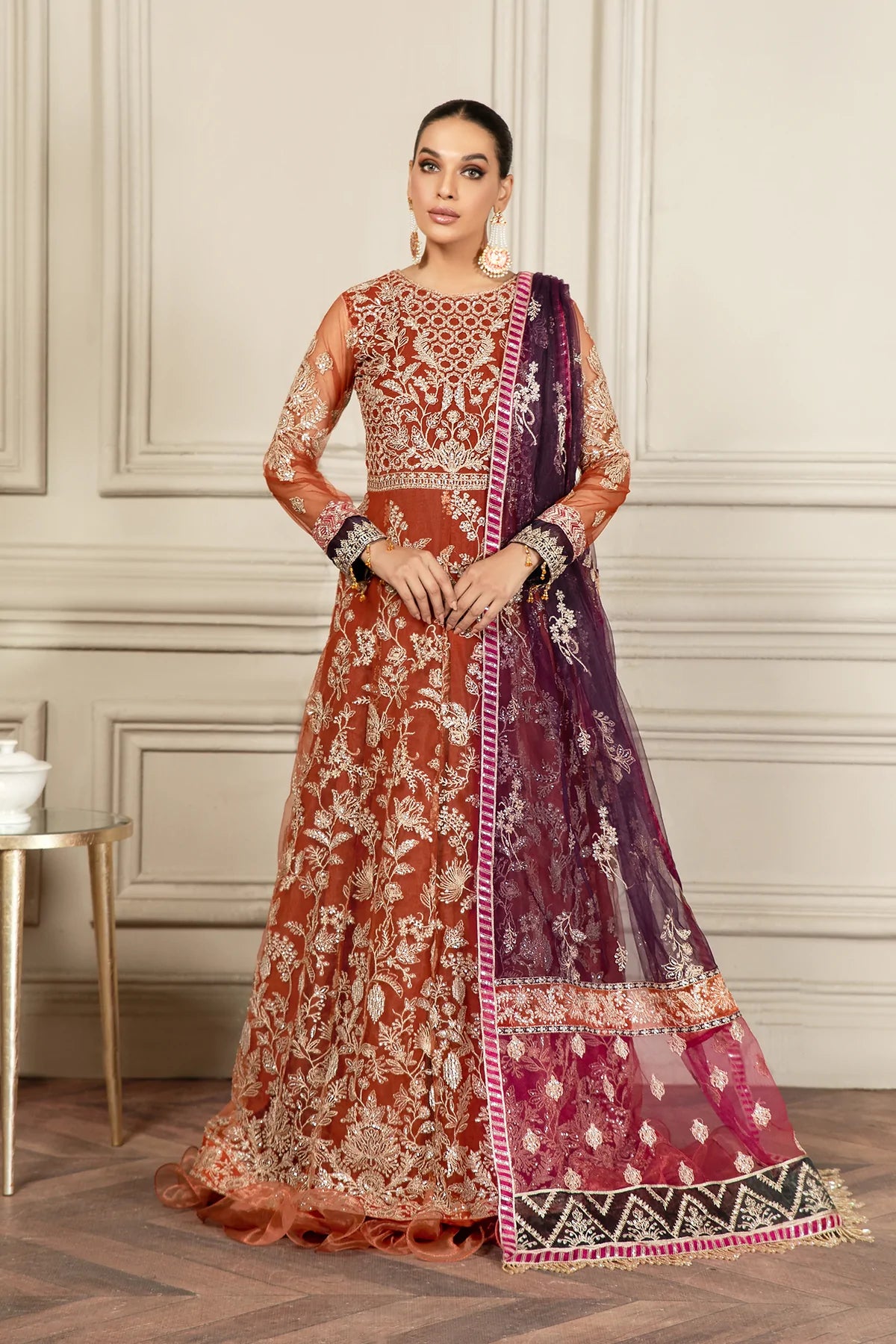 Amber - Mehroze Luxury Formal by Zarif - Amber - Mehroze Luxury Formal by Zarif - Shahana Collection