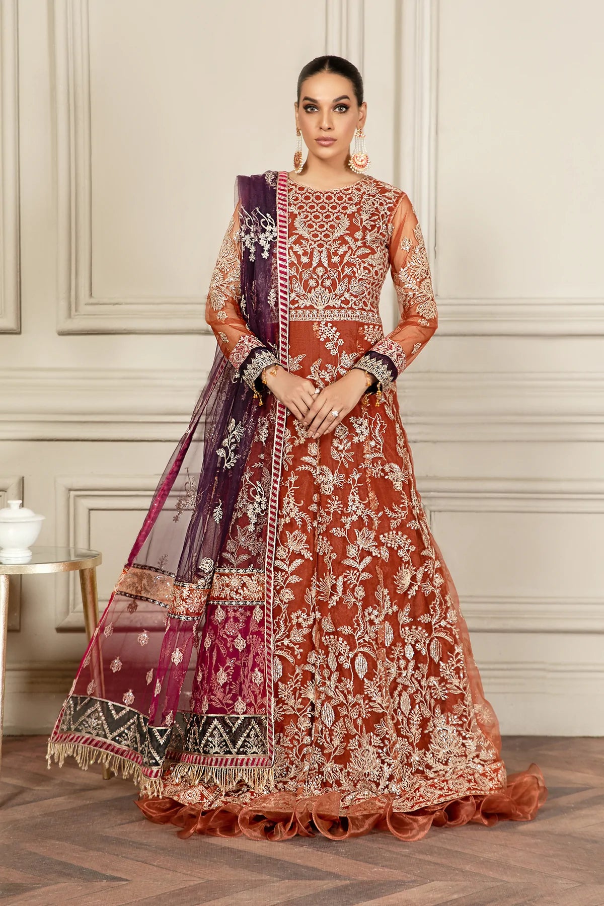 Amber - Mehroze Luxury Formal by Zarif - Amber - Mehroze Luxury Formal by Zarif - Shahana Collection