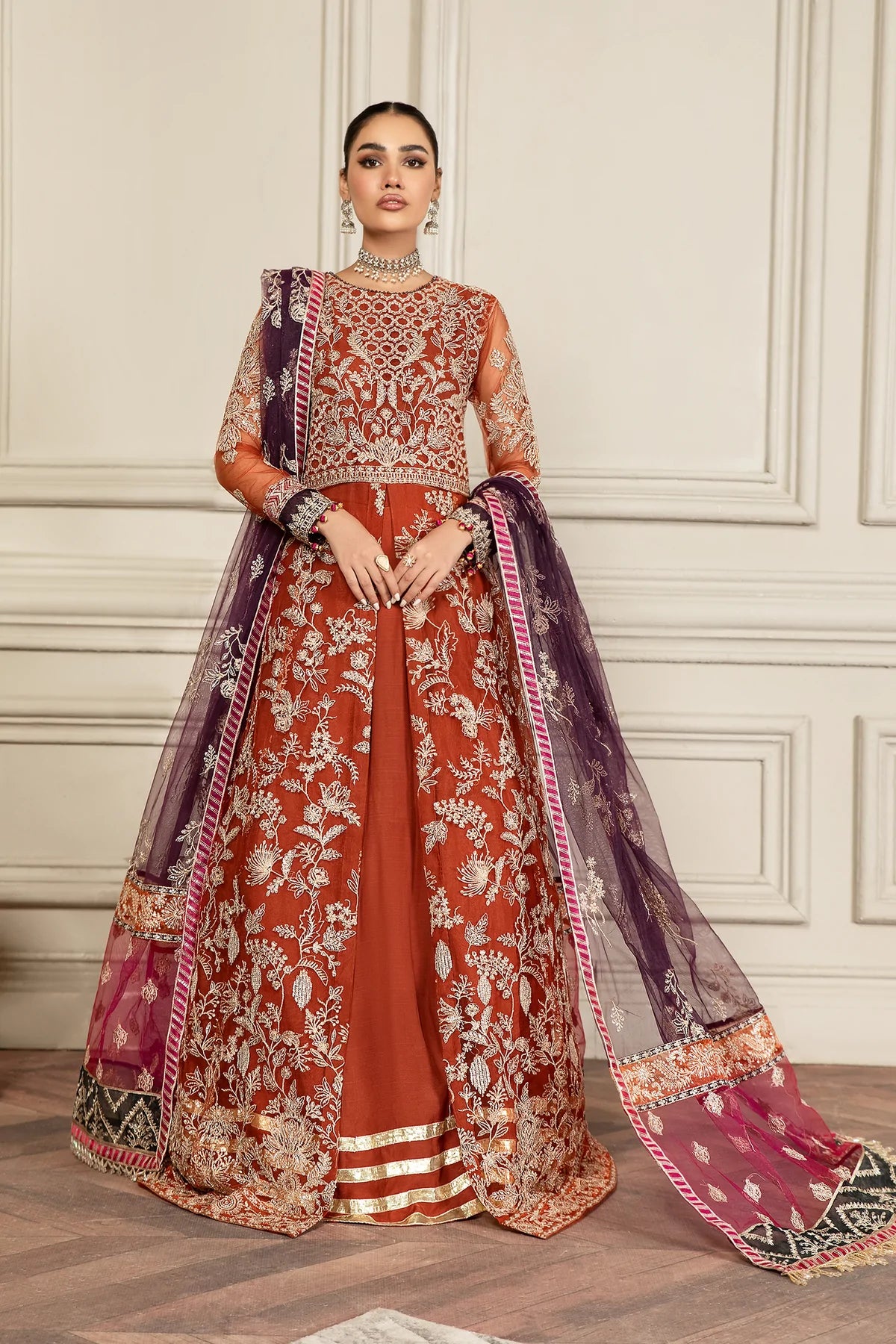 Amber - Mehroze Luxury Formal by Zarif - Amber - Mehroze Luxury Formal by Zarif - Shahana Collection