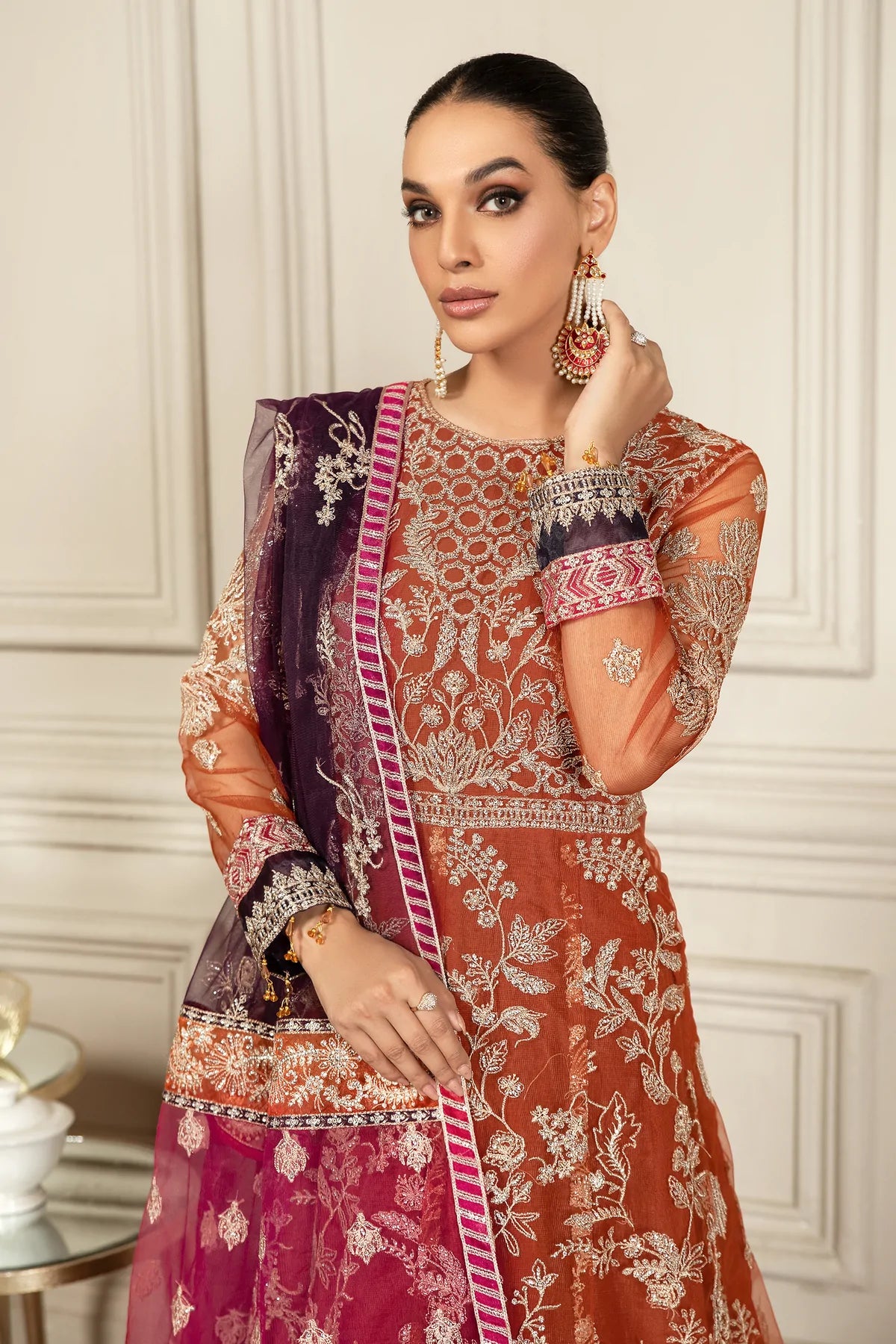 Amber - Mehroze Luxury Formal by Zarif - Amber - Mehroze Luxury Formal by Zarif - Shahana Collection