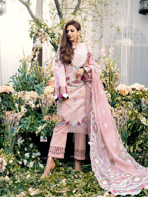 Bloom - Maryam Hussain Luxury Lawn 2023 - Shahana Collection UK
