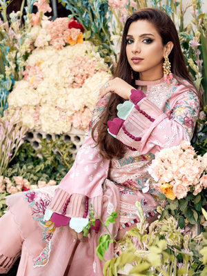 Bloom - Maryam Hussain Luxury Lawn 2023 - Shahana Collection UK