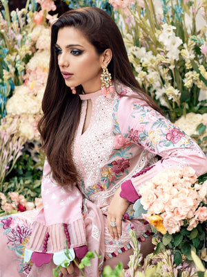 Bloom - Maryam Hussain Luxury Lawn 2023 - Shahana Collection UK