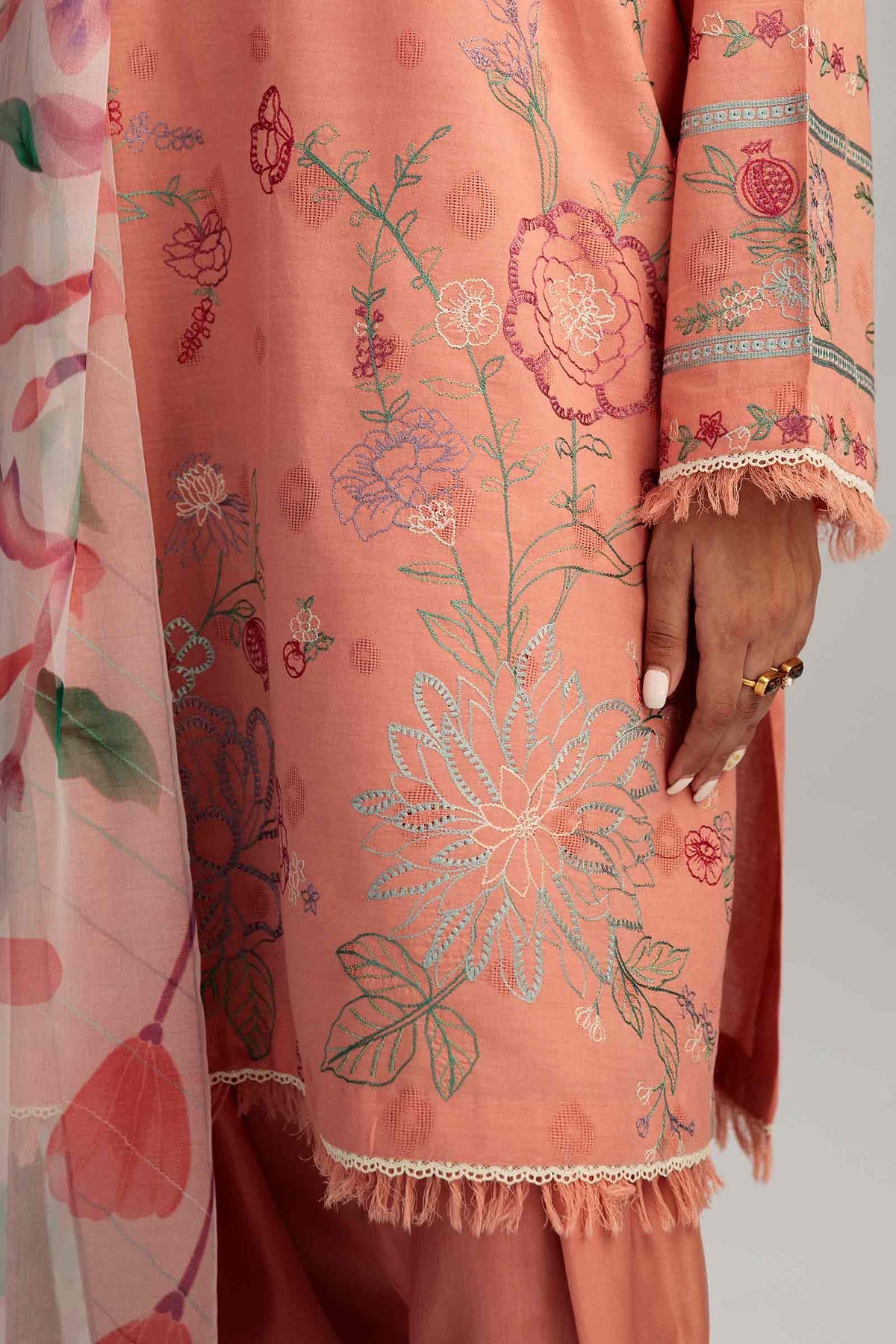 Z23-8A - Coco Spring Summer - Zara Shahjahan'23 - Shahana Collection Uk
