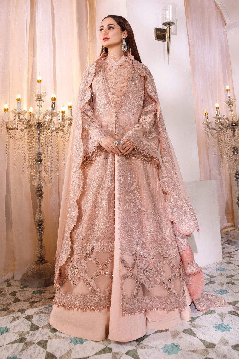 Ash Pink (BD-2505) Mbroidered Wedding