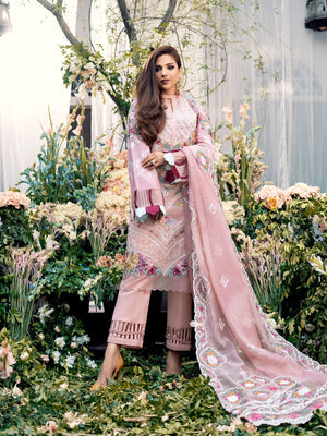 Bloom - Maryam Hussain Luxury Lawn 2023 - Shahana Collection UK