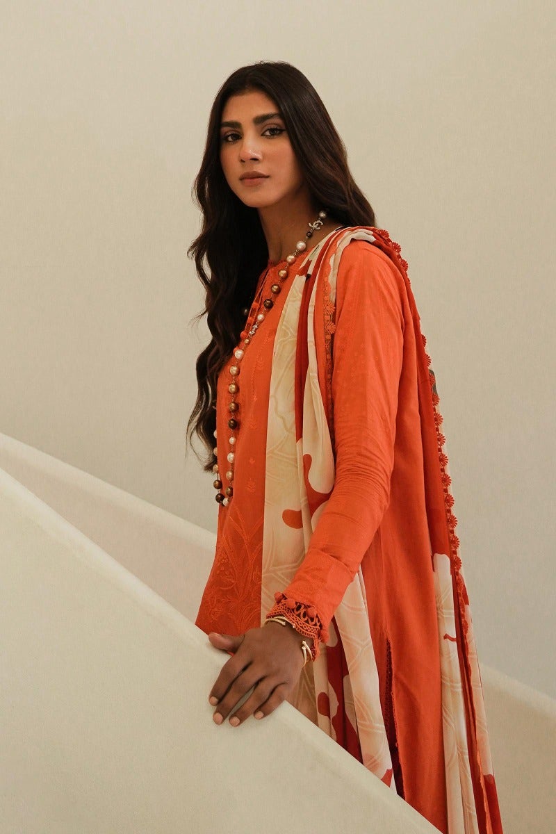 KU M231-014A-CH - Sana Safinaz - Muzlin Vol 1 - Spring Summer - Shahana Collection Uk