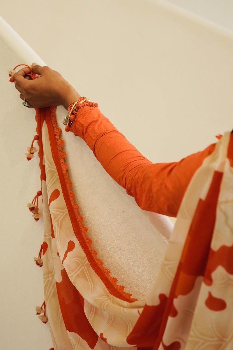 KU M231-014A-CH - Sana Safinaz - Muzlin Vol 1 - Spring Summer - Shahana Collection Uk
