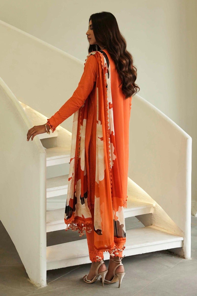 KU M231-014A-CH - Sana Safinaz - Muzlin Vol 1 - Spring Summer - Shahana Collection Uk