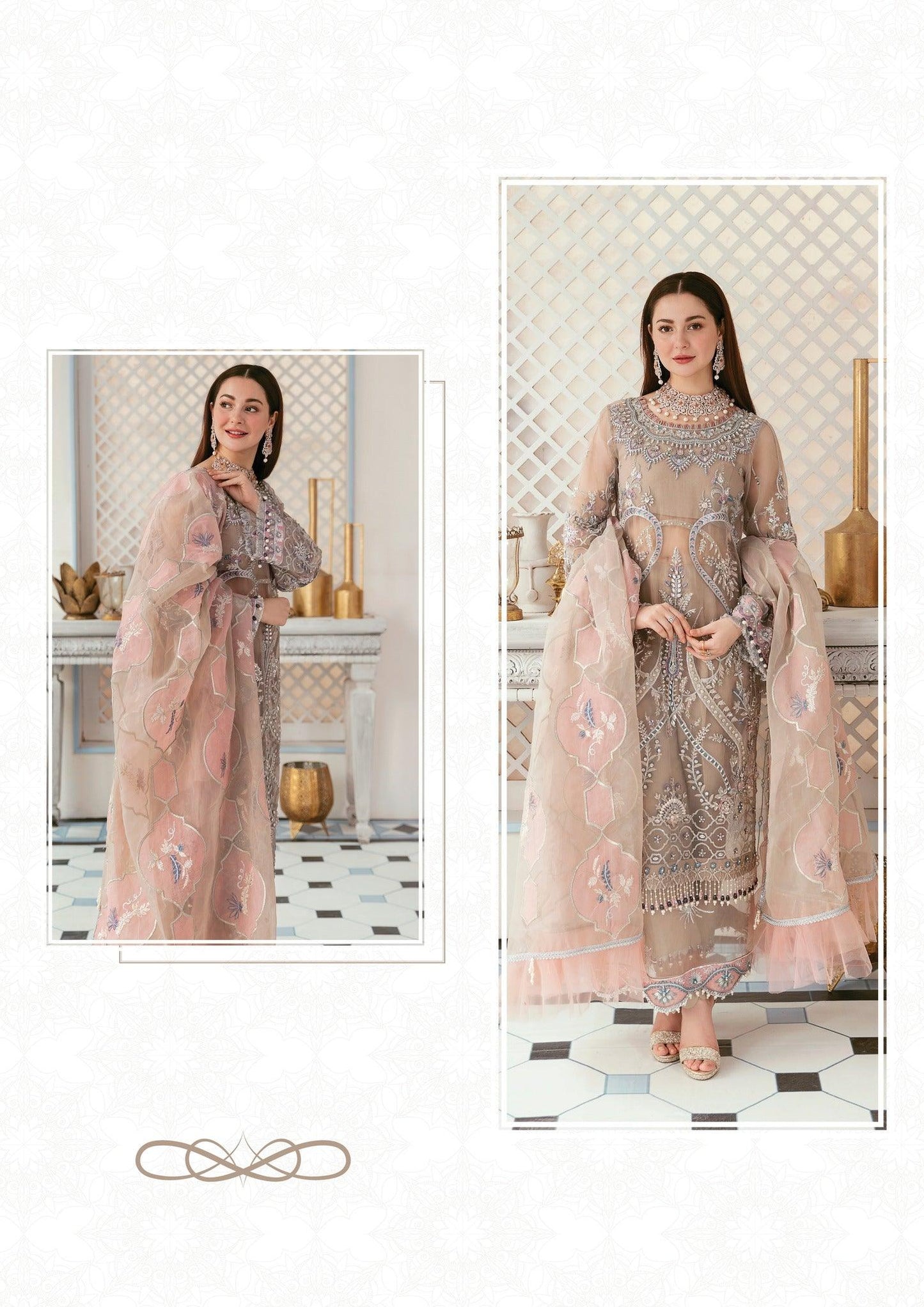 Celebrations by Elaf - Luxury Handwork Collection 2022- MONA LISA - Celebrations by Elaf - Luxury Handwork Collection 2022- MONA LISA - Shahana Collection