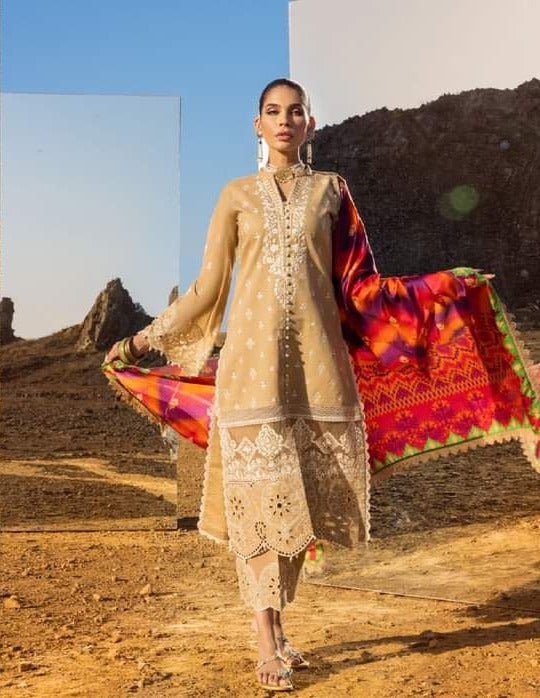 Deedag - 2A - Chikankari Lawn Collection'23 - Zainab Chottani
