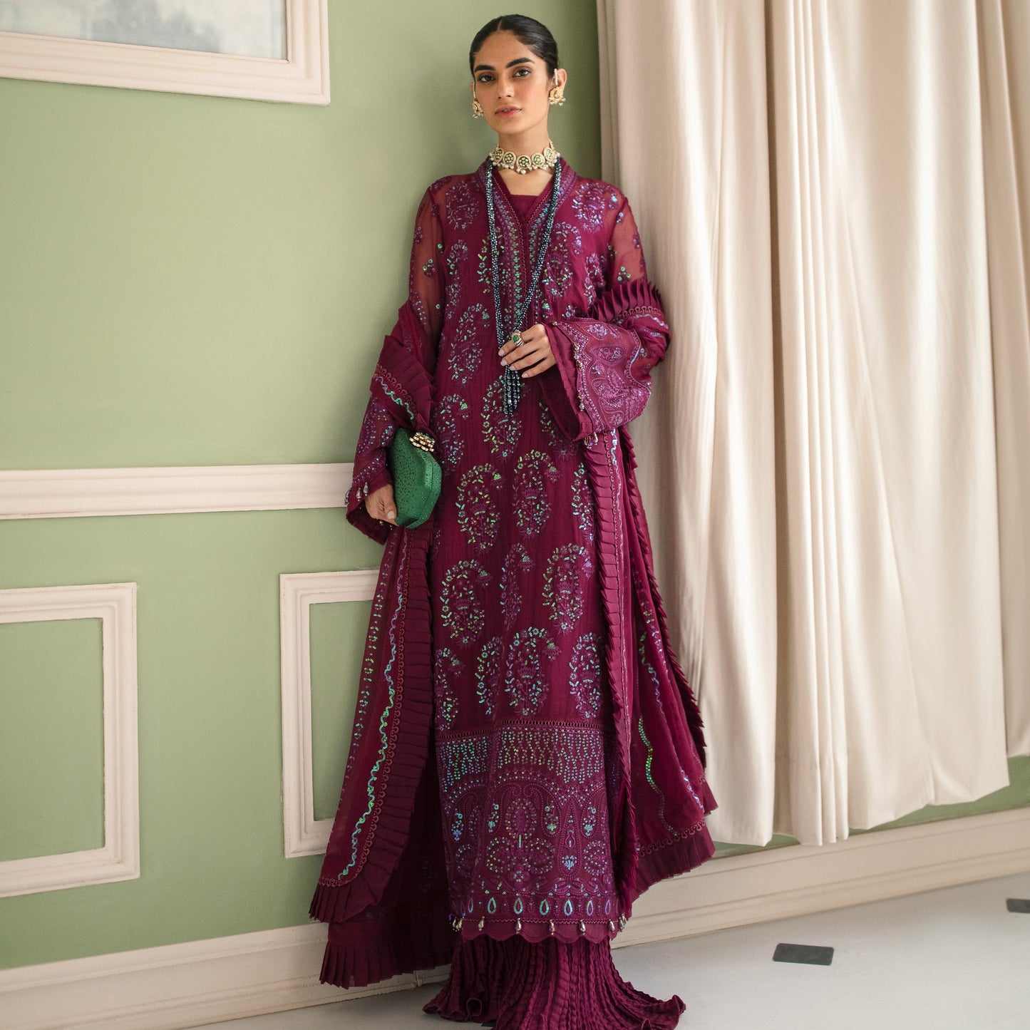 Viola - La Fuchsia'23 - Afrozeh - Luxury Chiffon