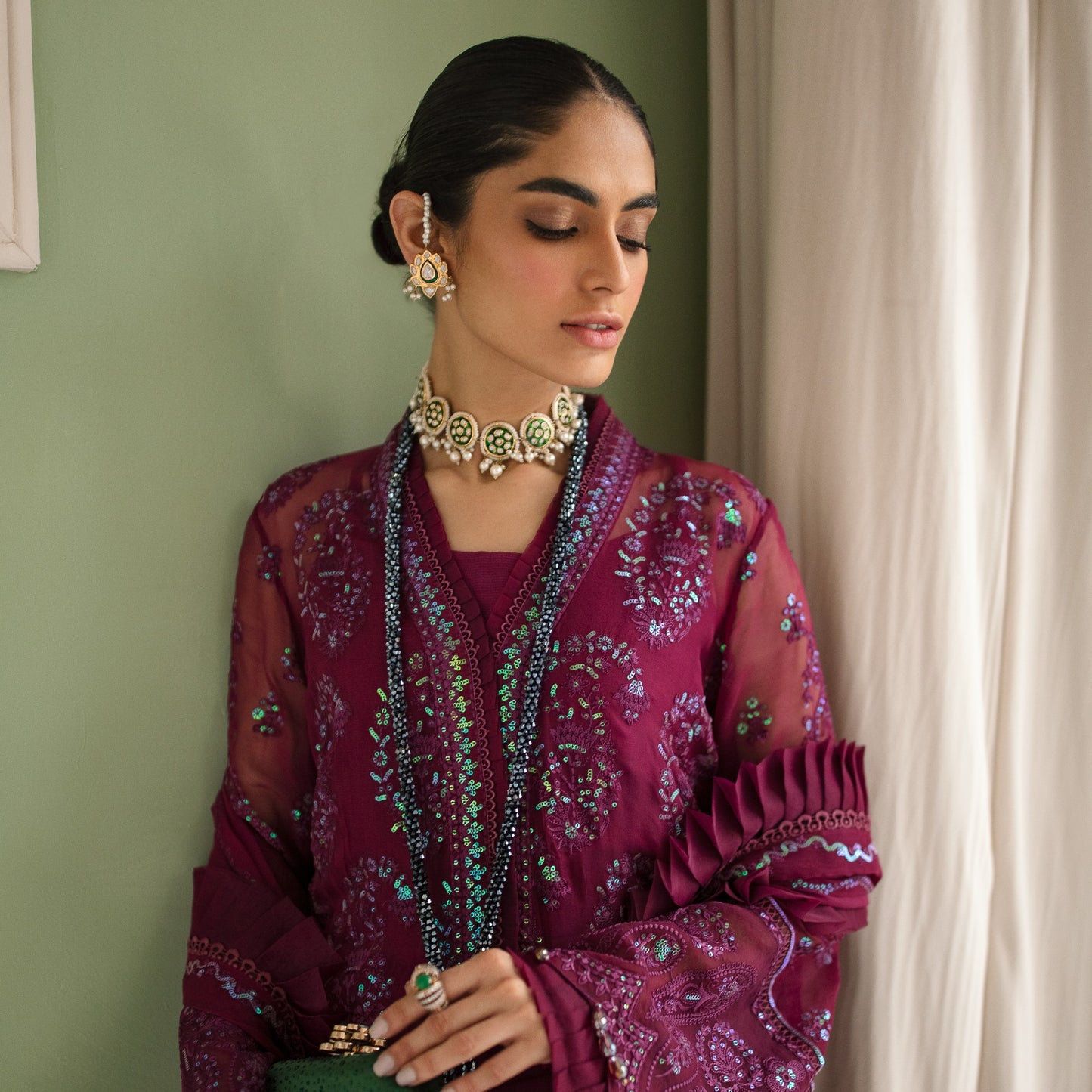 Viola - La Fuchsia'23 - Afrozeh - Luxury Chiffon