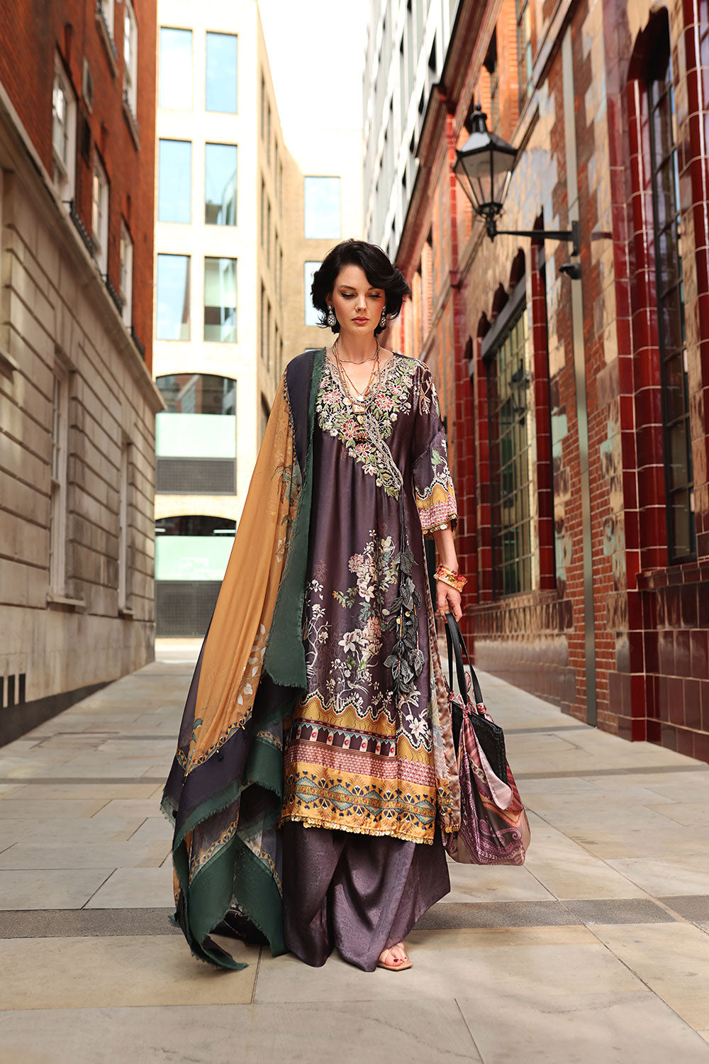 Buy Now, D#1 - Silk Collection - Sobia Nazir - Fall 2023 - Shahana Collection - Wedding and Bridal Party Dresses - Shahana UK - Pakistani Designer Wear in UK