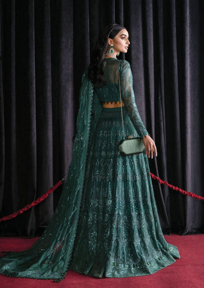 Imperial Ivy - Scarlet - Festive Collection 2023 - Shahana Collection UK