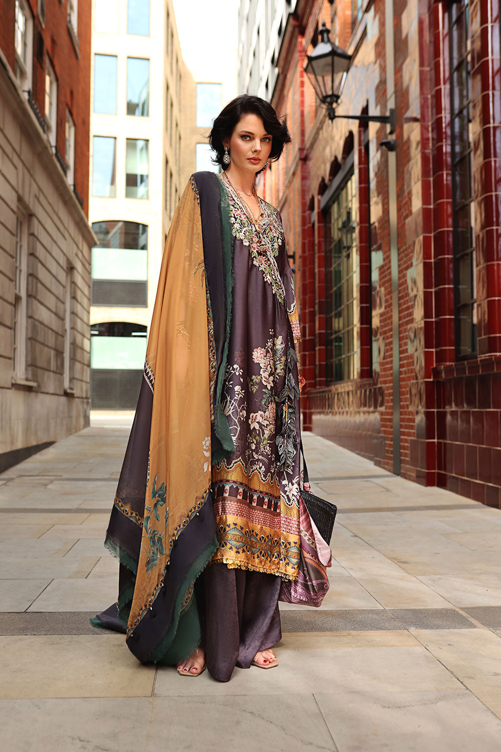 Buy Now, D#1 - Silk Collection - Sobia Nazir - Fall 2023 - Shahana Collection - Wedding and Bridal Party Dresses - Shahana UK - Pakistani Designer Wear in UK