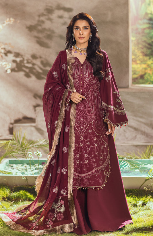 Buy Now, D#09 MAHIYMAAN - Eid Luxury Embroidered Lawn - Al Zohaib - Shahana Collection UK - Wedding and Bridal Party Dresses - Festive Eid 2023