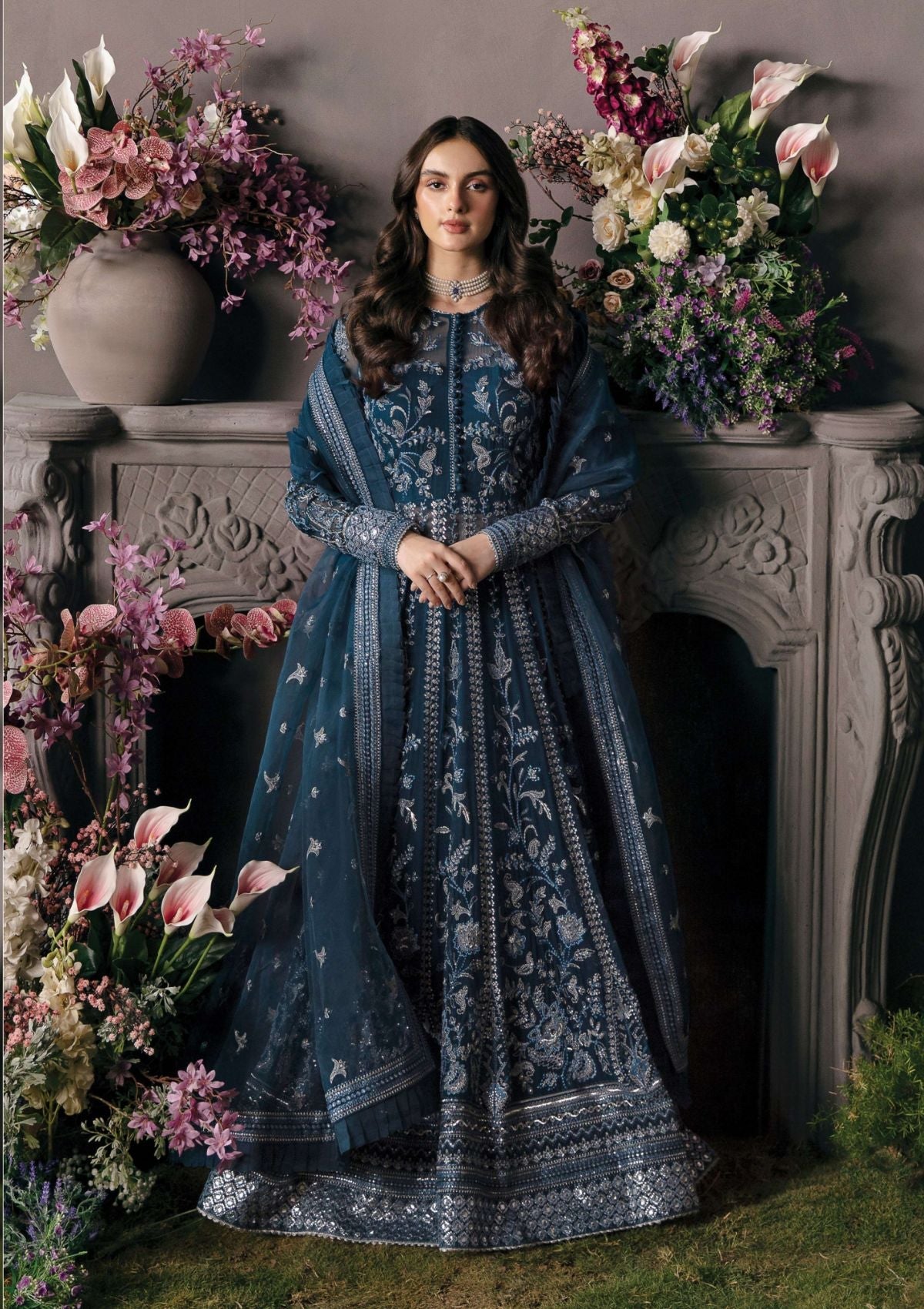 Buy Now - ALF- 02 - Afrozeh La' Fuschia Luxury Collection 2023 - Shahana Collection - Wedding and Bridal Dresses - Pakistani Designer Clothing - Shahana UK