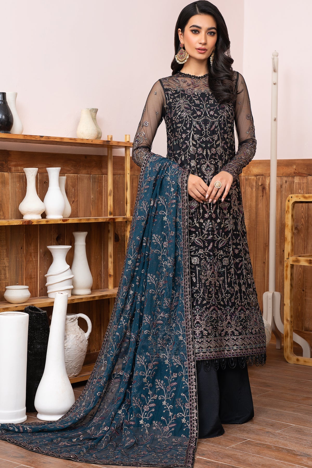 Shop Now, ZIMMEL - ZLM-02 - Meeral Luxury Formals 2023 - Zarif - Shahana Collection UK - Wedding and Bridal Dresses - Pakistani Dresses in UAE - Shahana UK