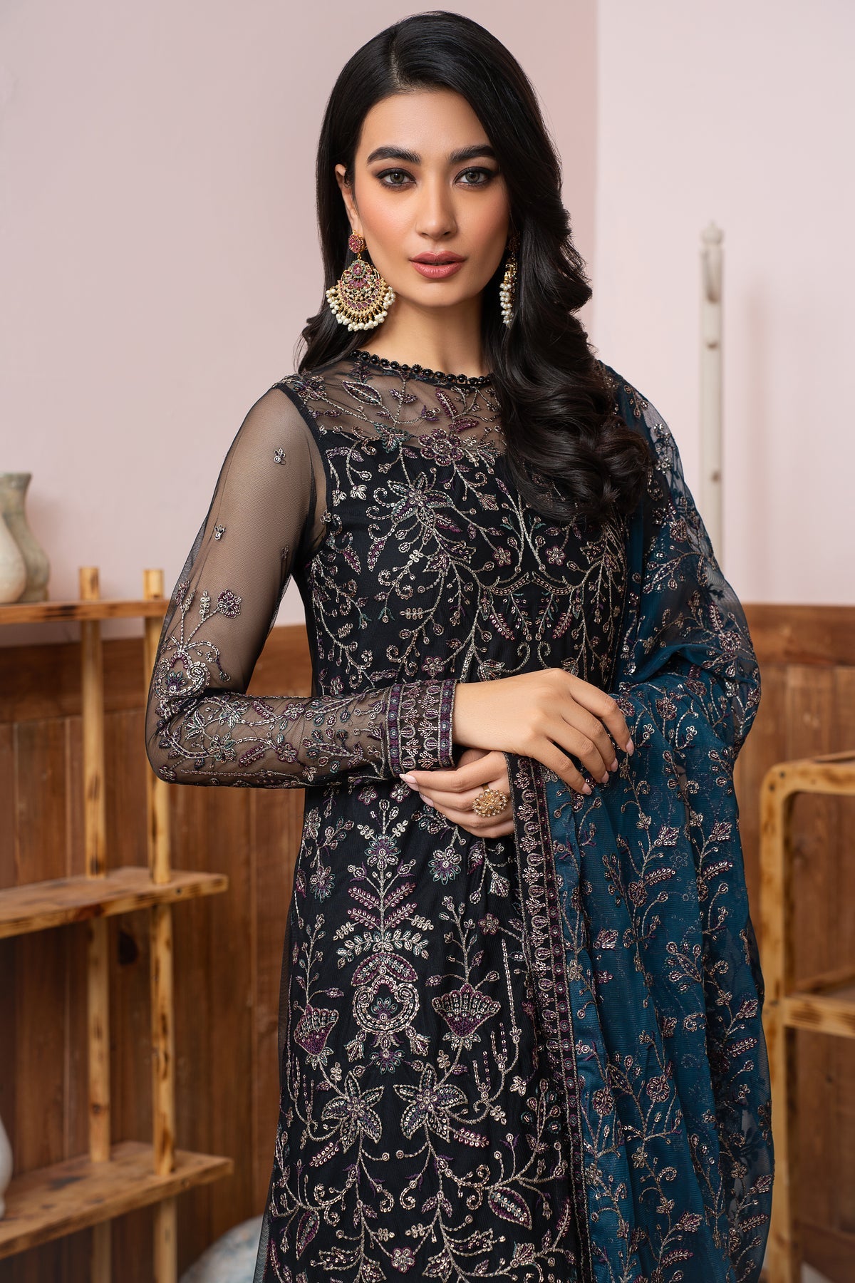 Shop Now, ZIMMEL - ZLM-02 - Meeral Luxury Formals 2023 - Zarif - Shahana Collection UK - Wedding and Bridal Dresses - Pakistani Dresses in UAE - Shahana UK