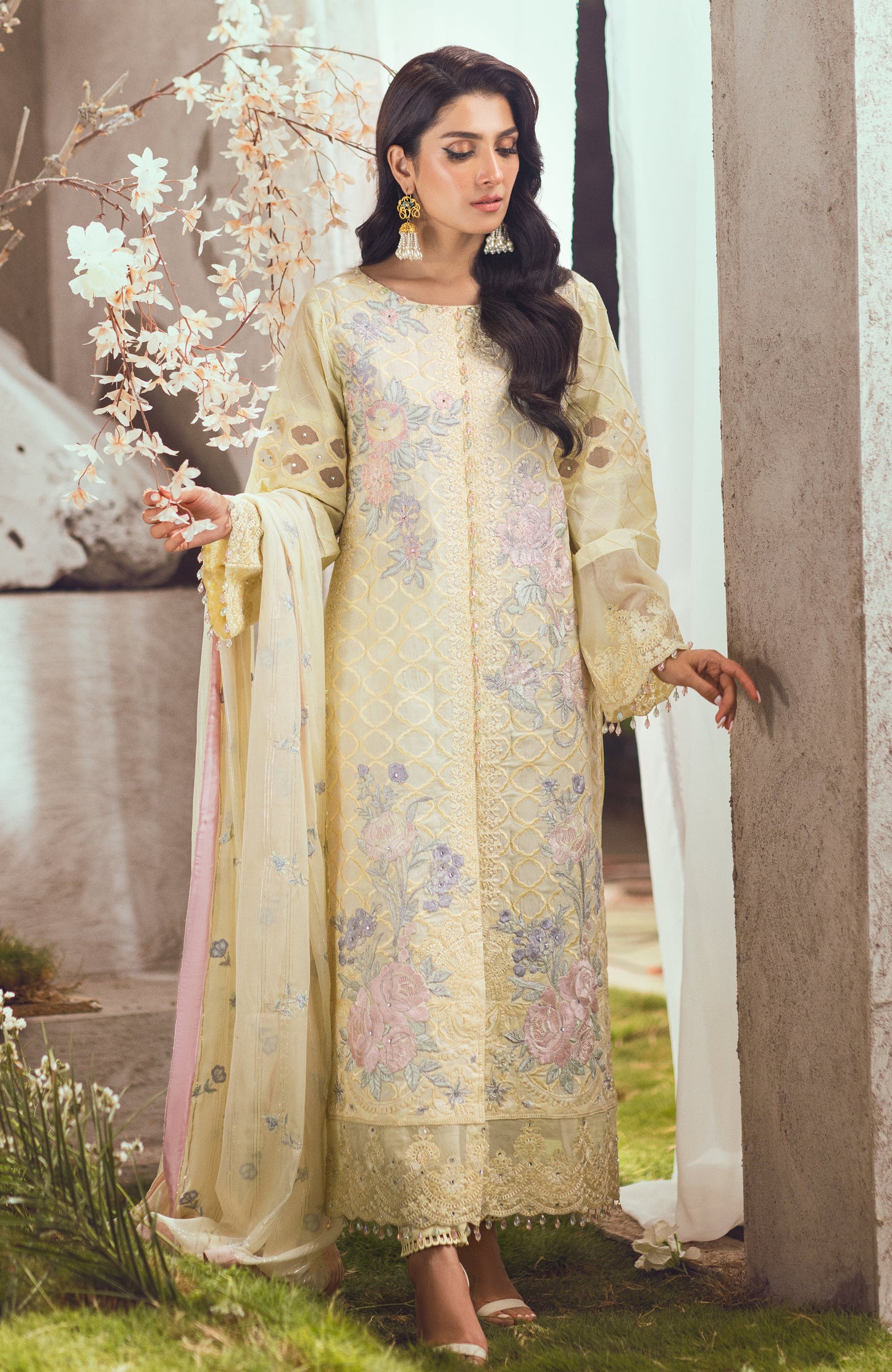 Buy Now, D#03 MAHIYMAAN - Eid Luxury Embroidered Lawn - Al Zohaib - Shahana Collection UK - Wedding and Bridal Party Dresses - Festive Eid 2023