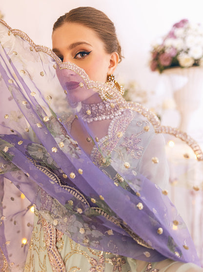 Buy Now, Sawariya 04 - Luxury Kalidaar Chiffon 2023 - Roheenaz -Shahana Collection UK - Wedding & Bridal Party Dresses 