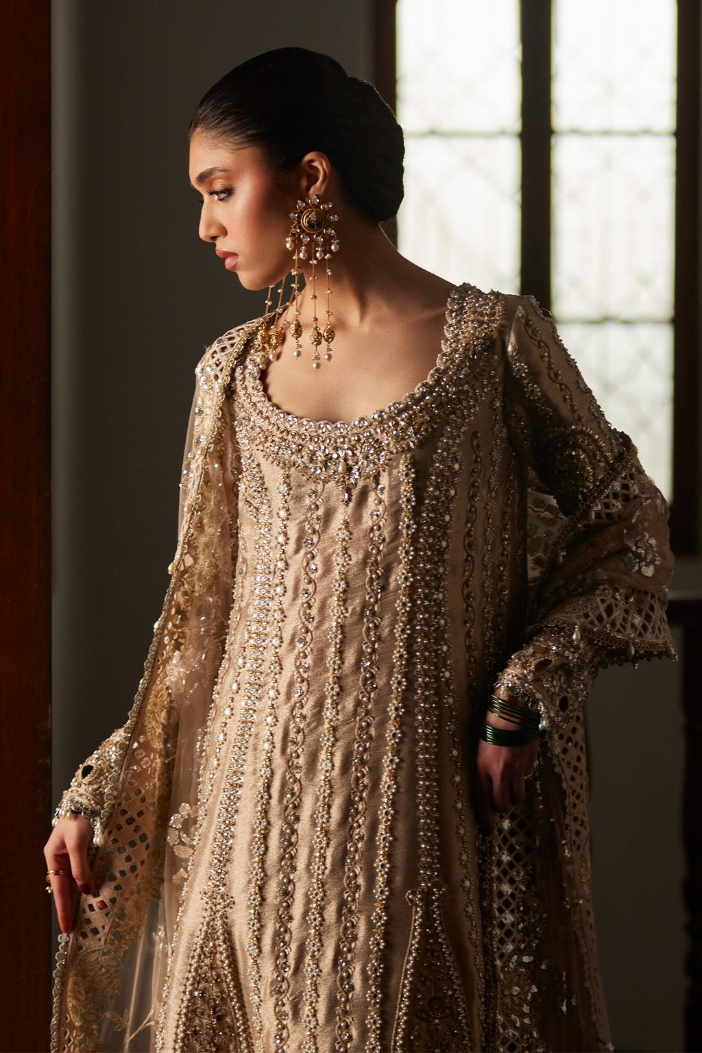 Zely by Saad Bin Shahzad Long Shirt Suit - Shahana Collection UK
