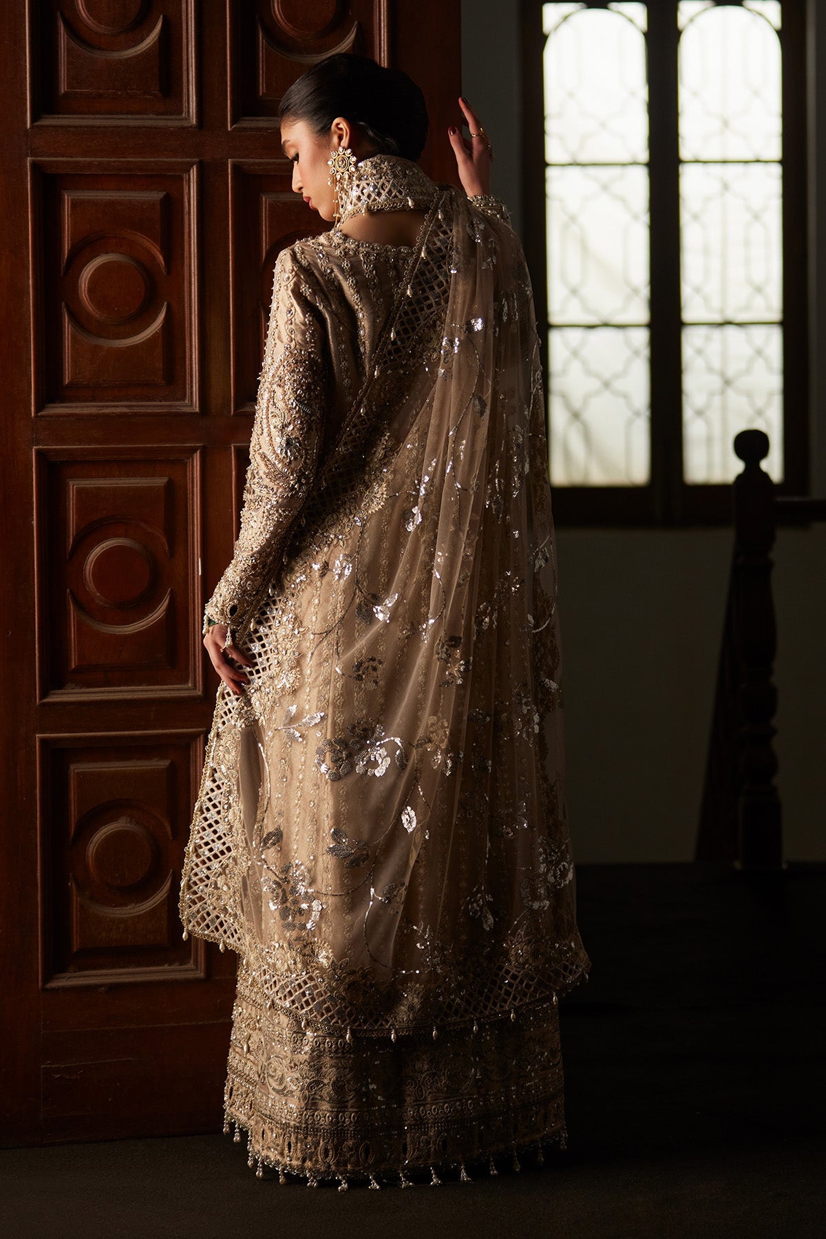 Zely by Saad Bin Shahzad Long Shirt Suit - Shahana Collection UK