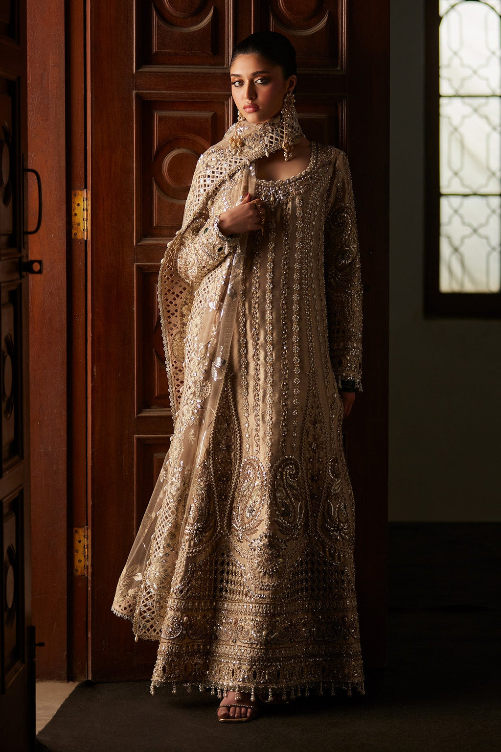 Zely by Saad Bin Shahzad Long Shirt Suit - Shahana Collection UK