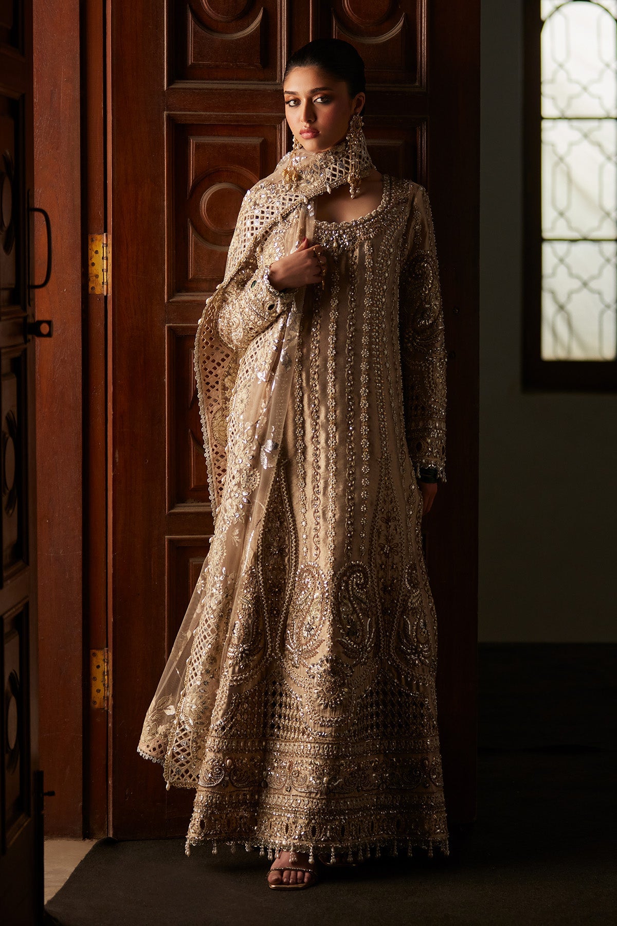 Zely by Saad Bin Shahzad Long Shirt Suit - Shahana Collection UK