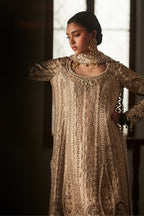Zely by Saad Bin Shahzad Long Shirt Suit - Shahana Collection UK