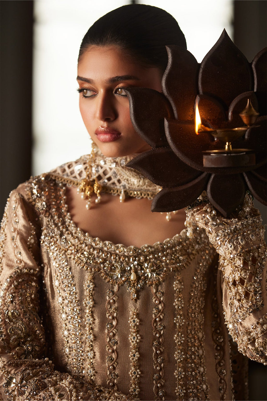 Zely by Saad Bin Shahzad Long Shirt Suit - Shahana Collection UK